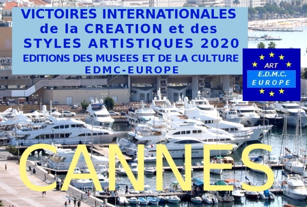 ■ HOMMAGE PICTURAL INTERNATIONAL A L'AQUARELLE FLORALE ET A BLANCHE ODIN 2020 CANNES Exposition-Hommage 