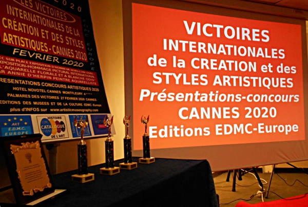 ■ VICTOIRES INTERNATIONALES DE LA CRÉATION ET DES STYLES ARTISTIQUES CANNES 2020