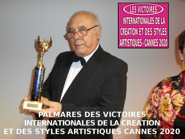 ■ PALMARES DES VICTOIRES INTERNATIONALES DE LA CRÉATION ET DES STYLES ARTISTIQUES CANNES 2020