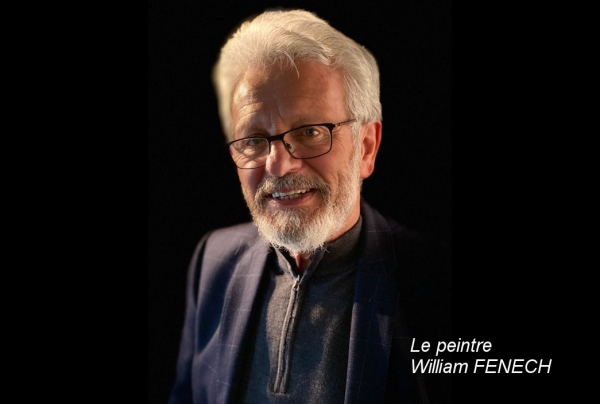  Le peintre catalan William Fenech. Maître français de la Figuration expressionniste du mouvement. Vit et peint à CERET.  