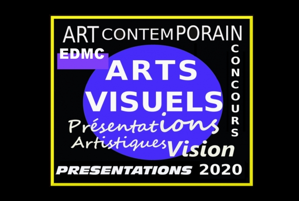 Concours National Numérique des Arts Visuels 2020. Marie-France Busset  Award d'Or des Arts Visuels 2020.