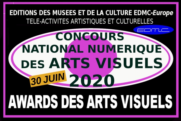 Frédéric Boirie, peintre. Lauréat du Concours National Numérique des Arts Visuels 2020