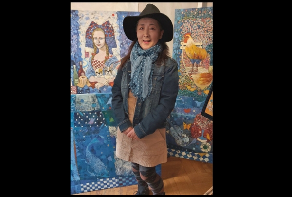 Youngmi Kim, peintre, Lauréate du Palmarès des Trophées des Arts PARIS 2020 Capitale internationale des arts et des styles.