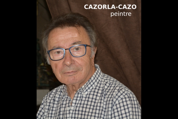 Le peintre contemporain abstrait CAZORLA-CAZO, peintre du monde.