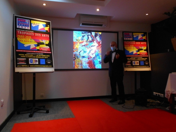 Un temps fort artistique avec la présentation  de l'oeuvre 