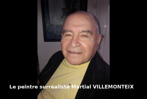 Le peintre Martial Villemonteix, lauréat du Palmarès des Trophées des Arts PARIS 2020