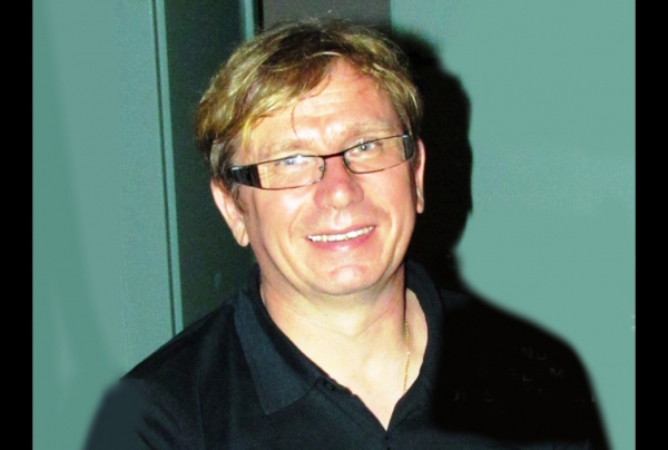 Le maître pastelliste Frédéric Steinlaender, connu internationalement. 