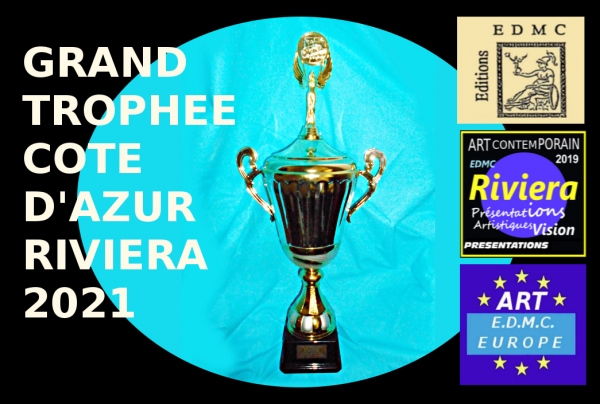 Bob Chatelain, peintre, aquarelliste, Lauréat du Palmarès - Grand Trophée Côte-d'Azur Riviera 2021 