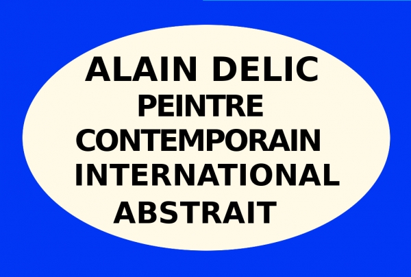 Alain Delic, peintre contemporain,  