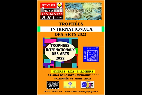 Trophées Internationaux des Arts 2022 Affiche 