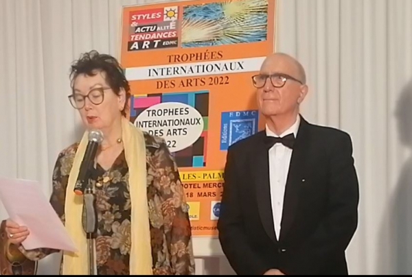 Annonce du Palmarès des Trophées Internationaux des Arts 2022 