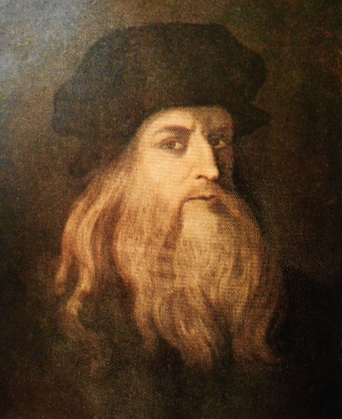 Léonard de Vinci vers 1500 @ contretype collection AA/Edmc