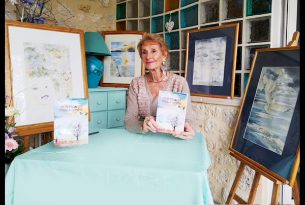 Fanny LAFFITTE, peintre aquarelliste, présente son livre 