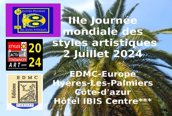 3e JOURNEE MONDIALE DES STYLES ARTISTIQUES 2024