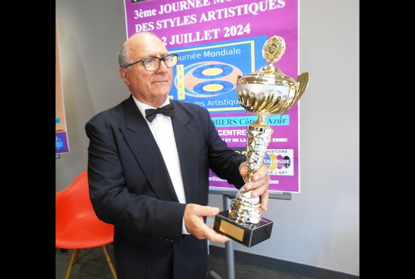 Attribution des Trophées de la 3e JOURNEE MONDIALE DES STYLES ARTISTIQUES 2024