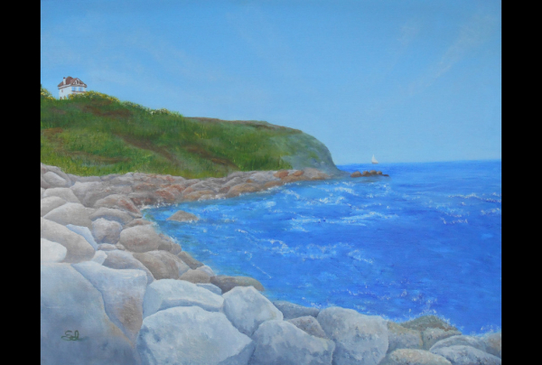 Figuratif. ''Entre les Deux Caps (Pas-de-Calais)