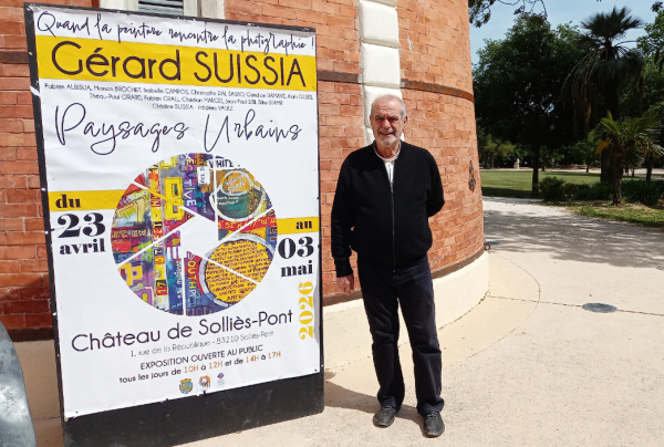 Exposition du peintre contemporain Gérard SUISSIA