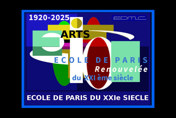 Ecole de Paris renouvelée du XXIe siècle. Ecole de Paris du XXIe Siècle. Manifeste, auteur Antoine Antolini critique d'art. Dépôt légal PARIS BNF 2020