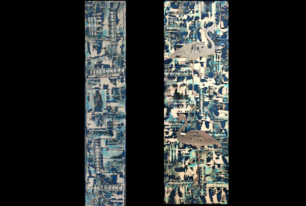 ''Le Lagon bleu de Rangiroa'', de Jacqueline MORANDINI résume ses impressions abstraites. ''Les Eaux Lagunaires'' innovent un nouvel impressionnisme abstrait du paysage portant pontage entre figuratif et abstraction, créant un style majeur en art.   