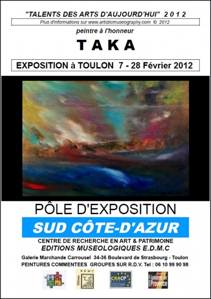 TAKA  AU PÔLE EXPOSITION SUD CÔTE-D'AZUR