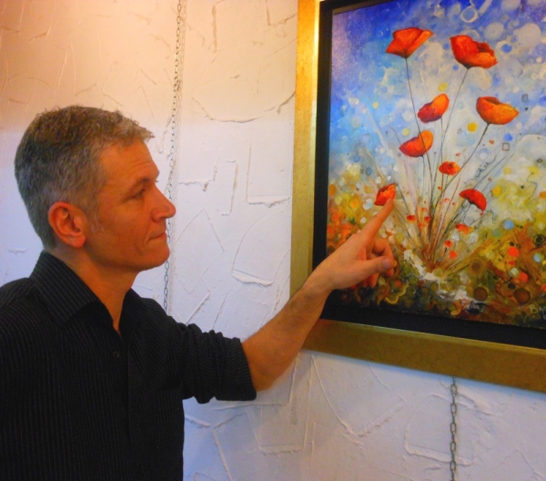 ERIC BRUNI : SA PEINTURE FAIT PROGRESSER L'IDEE DE NATURE ET DU PAYSAGE DANS LA CONSCIENCE COLLECTIVE CONTEMPORAINE