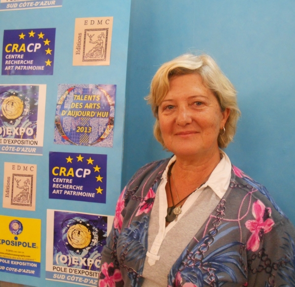 Christiane PARMENTIER-RENOULT au Pôle d'Exposition Sud Côte-d'Azur