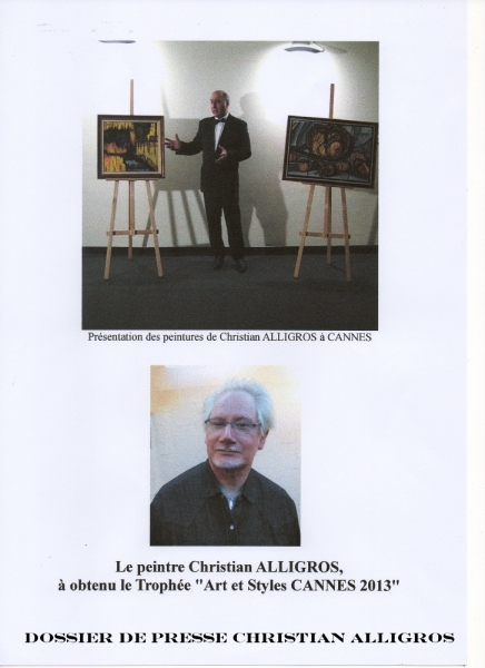 DOSSIER DE PRESSE CHRISTIAN ALLIGROS