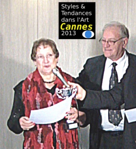 La peintre THERESE MASSOT Trophée 