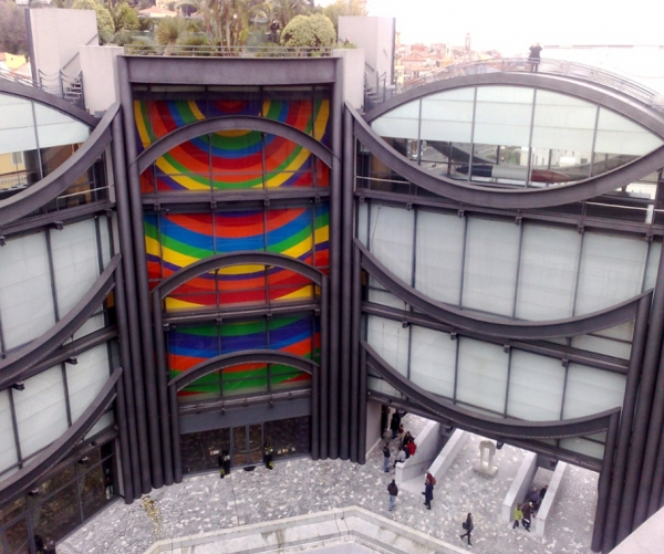 Vue du MAMAC de NICE