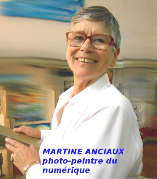 Martine ANCIAUX cette photo-peintre a fait passer son message européen d'innovation aux USA où sa vidéo a été number-one sur le web, sur du thème de la nouvelle photographie, pendant plusieurs mois.