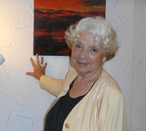 Jeanne Blanc, peintre abstraite