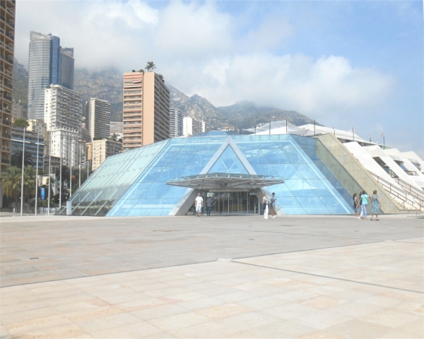 vue du  Grimaldi Forum Monaco