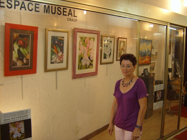 LES OEUVRES D'ANNIE D'HERPIN A L'ESPACE MUSÉAL DU PÔLE D'EXPOSITION SUD CÔTE-D'AZUR