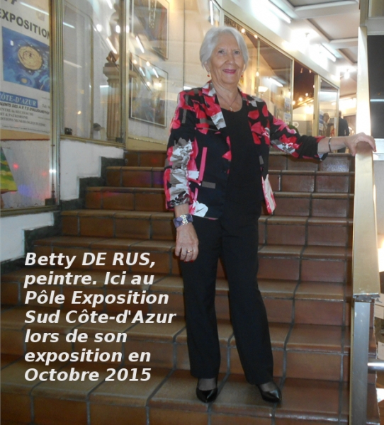 La peintre Betty de RUS