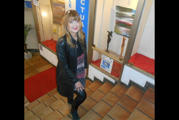 Isabelle Vanhecke au Pôle Exposition Sud Côte-d'Azur