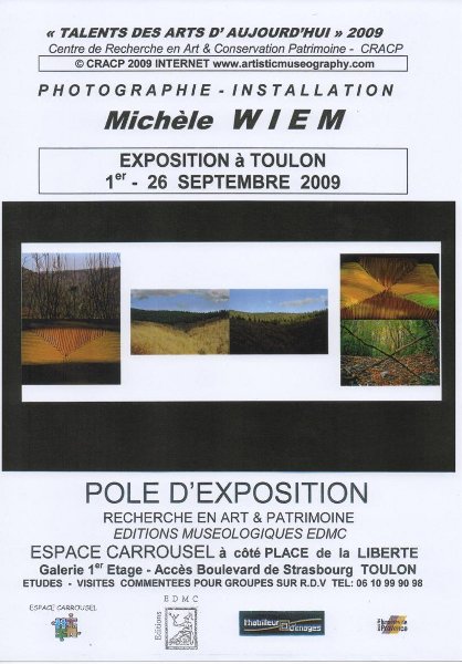 WIEM Michèle  au Centre d'Art Cracp