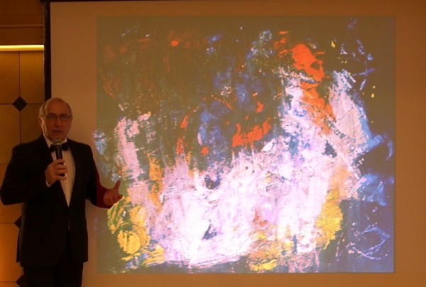 présentation de la peintre Cécile DURET à PEKIN 2015