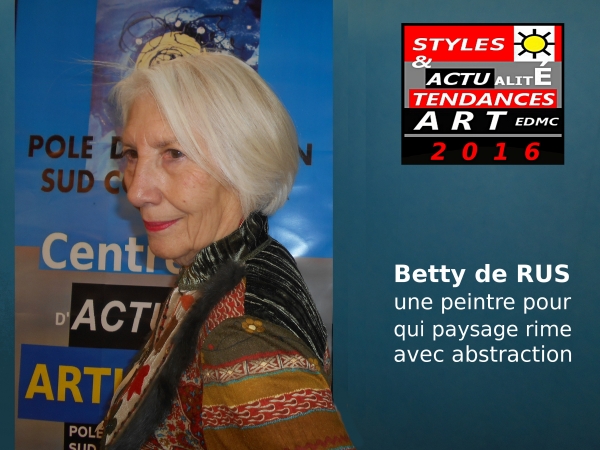 Betty de RUS, peintre abstraite