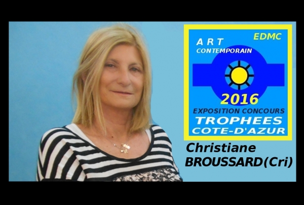 la peintre Christiane BROUSSARD, CRI, le talent de l'impressionnisme-abstrait aujourd'hui