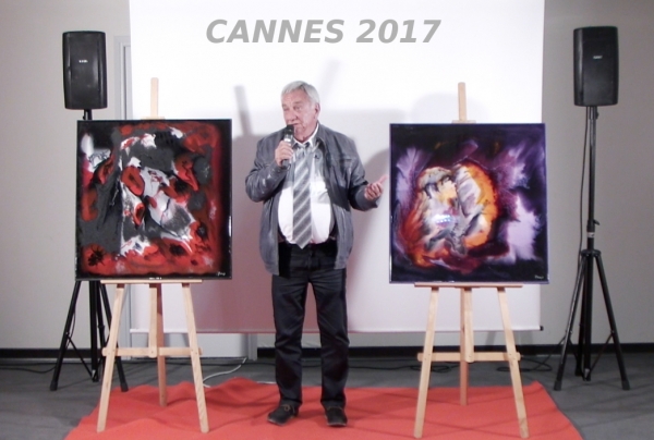 le peintre Alain CADENEL