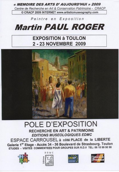 Martin PAUL ROGER au CRACP