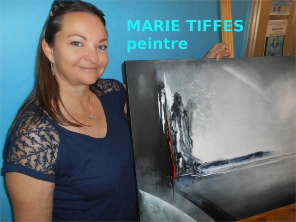 la peintre abstraite Marie TIFFES 
