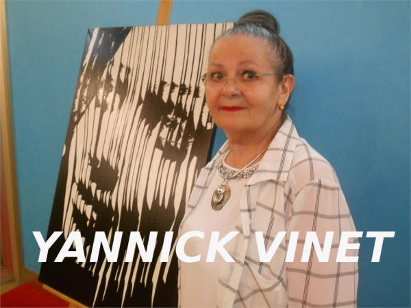 La peintre Yannick VINET