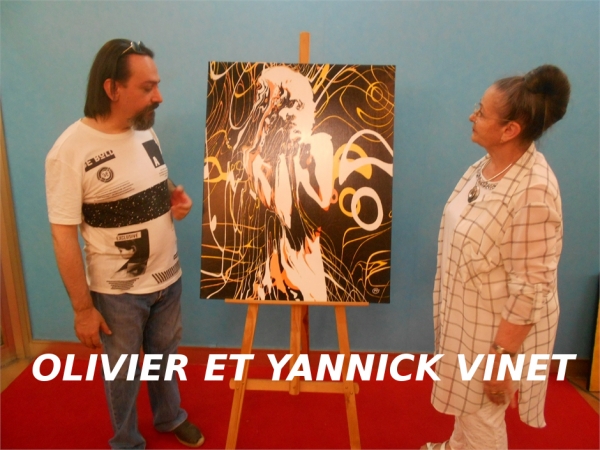 Les peintres Olivier et Yannick VINET