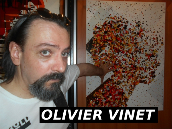 Le peintre Olivier VINET