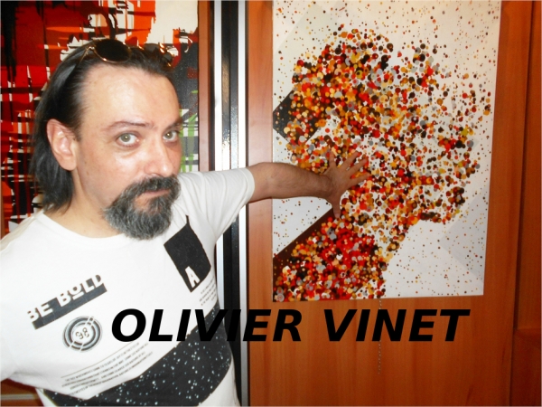 Le peintre Olivier VINET