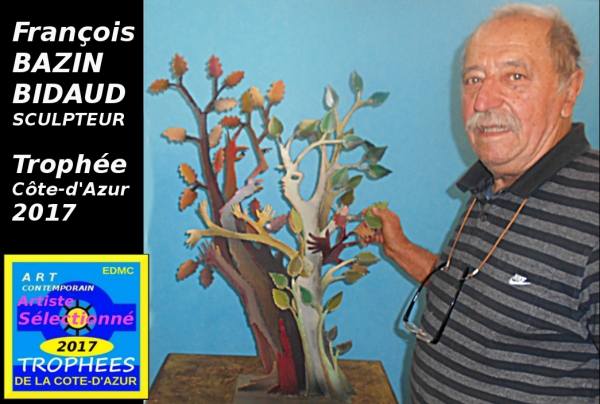 François BAZIN BIDAUD sculpteur, au Pôle exposition Sud Côte-d'Azur situé à Toulon Centre ville