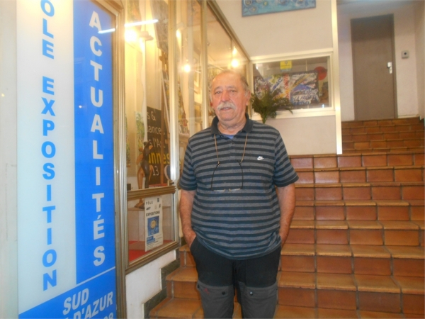 François BAZIN BIDAUD sculpteur, au Pôle exposition Sud Côte-d'Azur situé à Toulon Centre ville