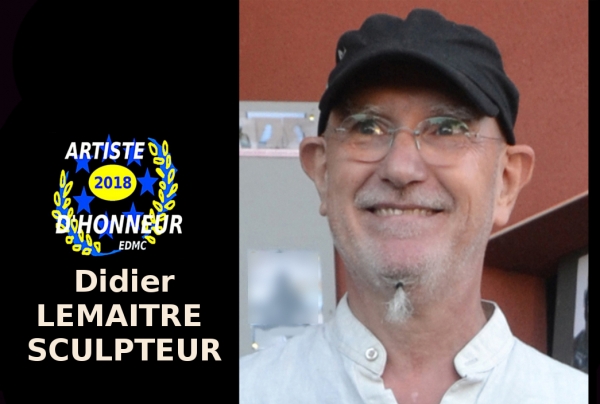 Le Sculpteur Didier LEMAITRE a obtenu  le Grand Trophée des Arts 