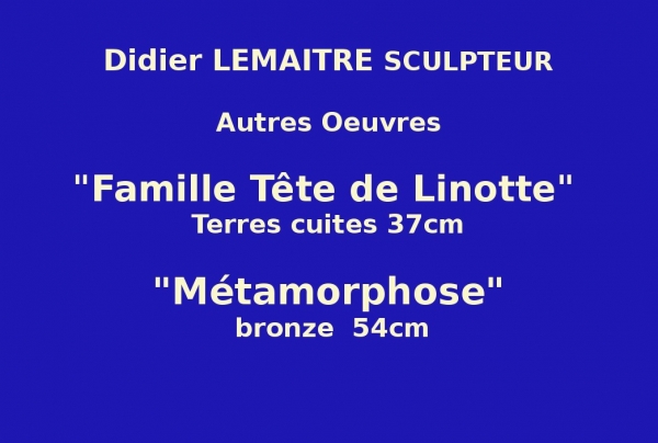 Didier LEMAITRE sculpteur